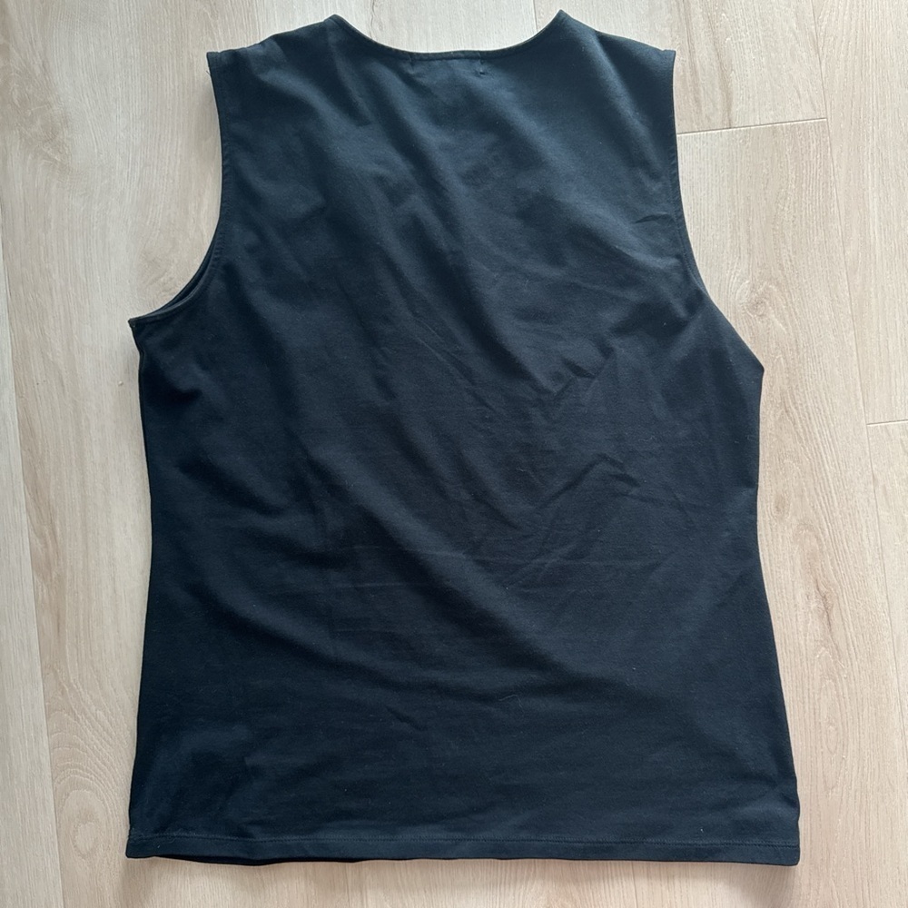 Ralph Lauren Black Sleeveless Top - Picture 2 of 4